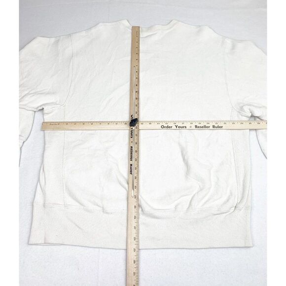 Vintage Lee Golf Sweatshirt 2XL Reverse Weave White - Picture 4 of 8